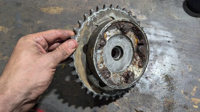 Piñon trastero Sanglas 400y