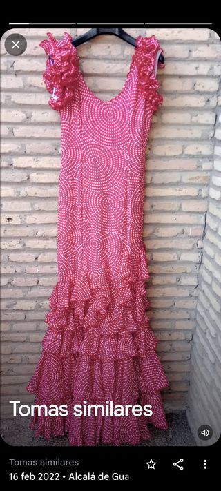 Bonitos trajes flamenca talla 32/34