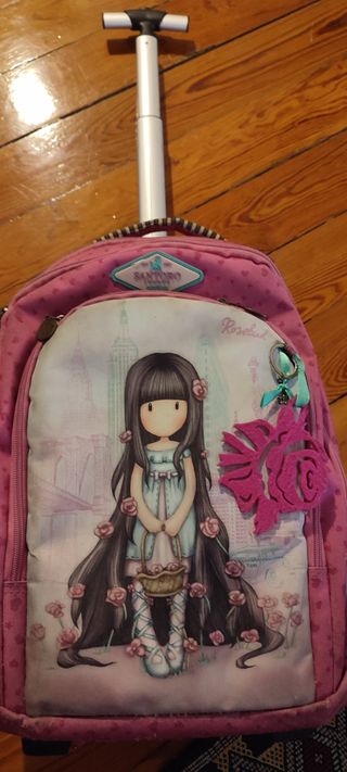 MOCHILA SANTORO GORJUSS  CON CARRO