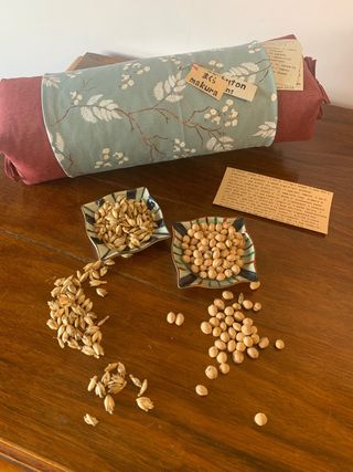 Makura cuscino giapponese con felce e ciliegio