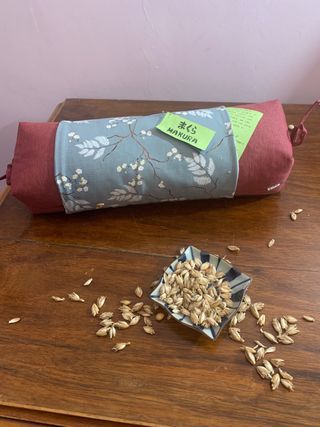 Makura cuscino giapponese con felce e ciliegio