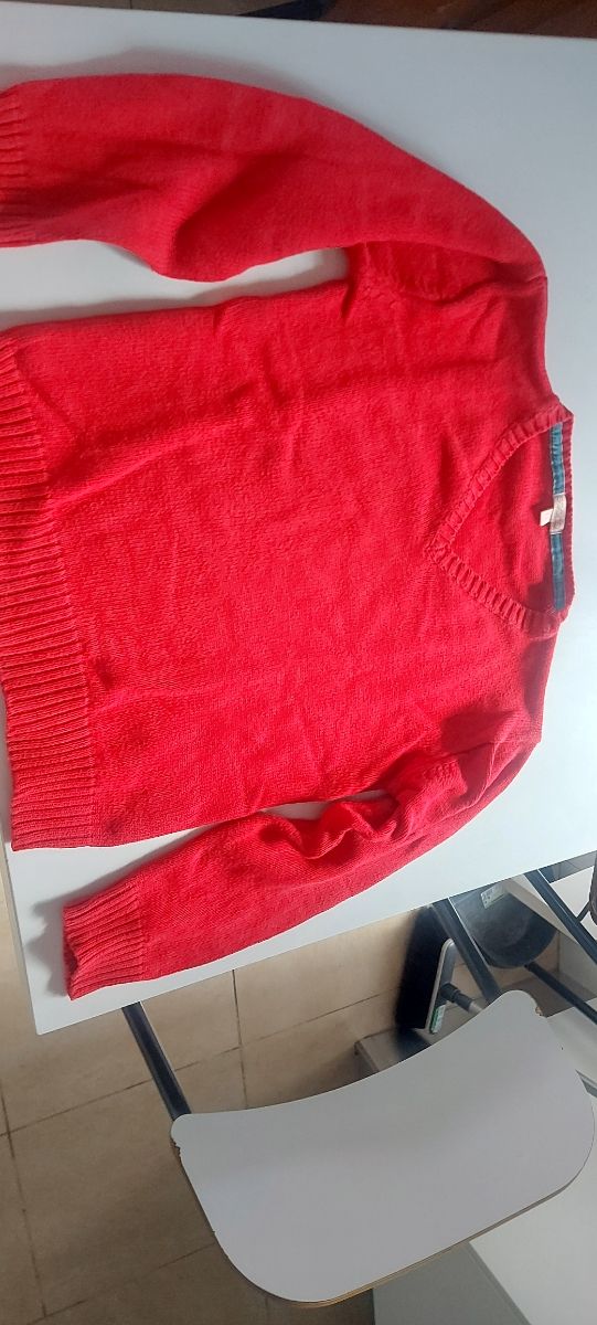 Jersey rojo fresa Gocco 7-8 años