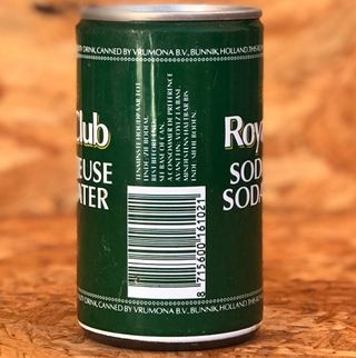 Lata Vazia Royal Club Soda Water Holanda #236