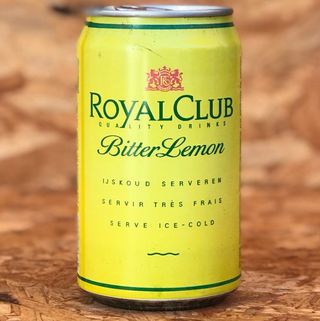 Lata Vazia Royal Club Bitter Lemon Holanda #238