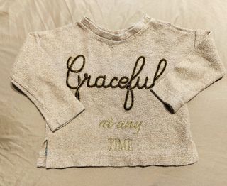 Felpa Byblos bimba 3 anni beige