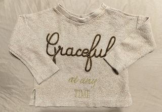 Felpa Byblos bimba 3 anni beige