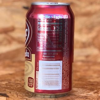 Lata Vazia Dr Pepper Cream Soda USA #243