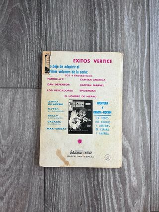 Comic Capitan Marvel - Contra el asesino