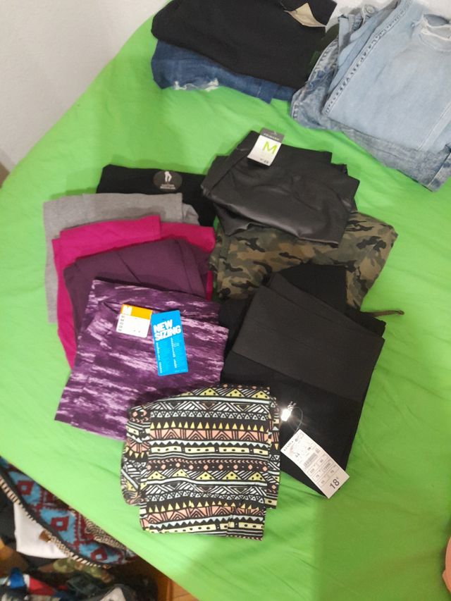 Lote de leggins talla M