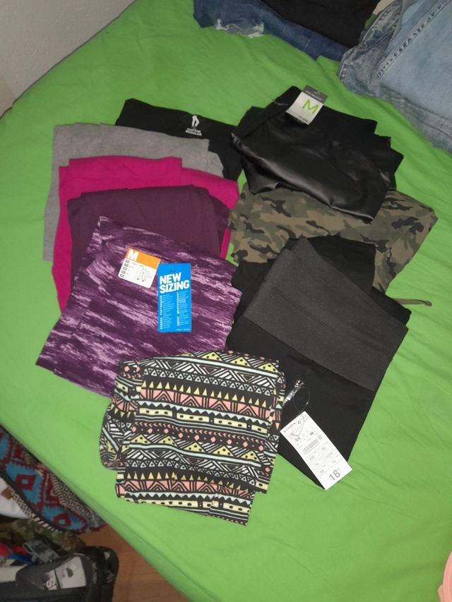 Lote de leggins talla M