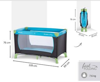 Cuna de viaje + colchon