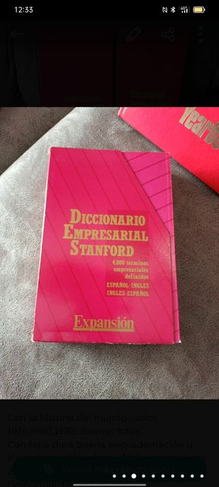  libros y diccionarios Inglés 