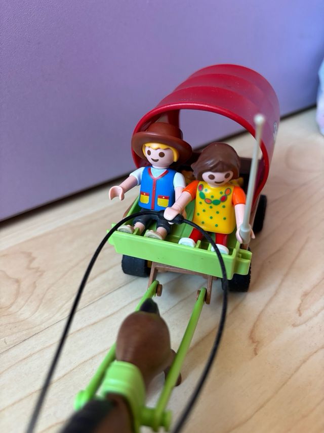 Carruaje con caballo Playmobil 5228