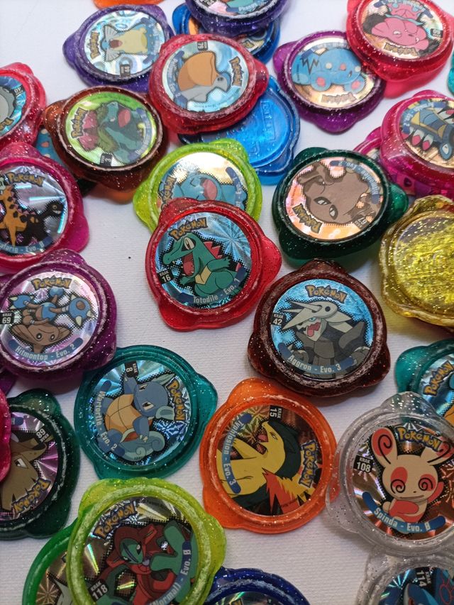 Pokemon lote Tazos 2