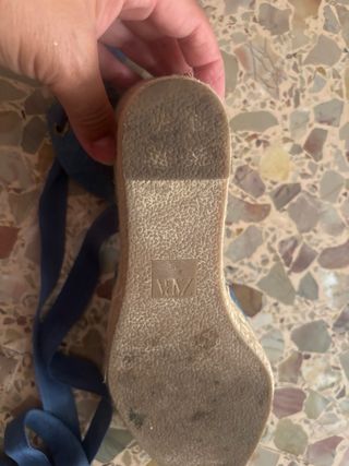 Cuñas esparto denim