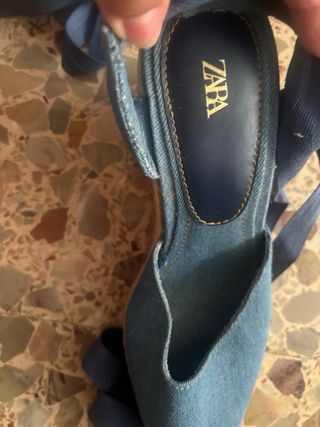 Cuñas esparto denim