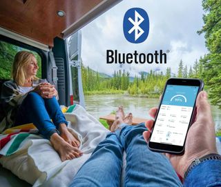 Batería Litio LiFePo4 100Ah autocaravana Bluetooth