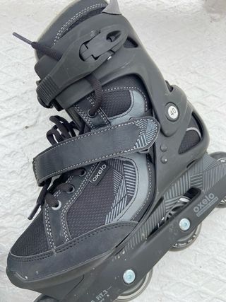 Patines linea adulto de Oxelo negros