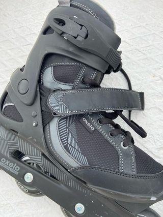 Patines linea adulto de Oxelo negros