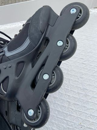 Patines linea adulto de Oxelo negros