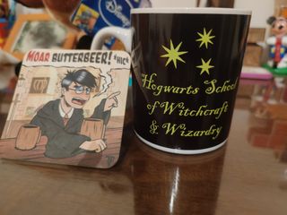 Tazza e sottobicchiere Harry Potter 