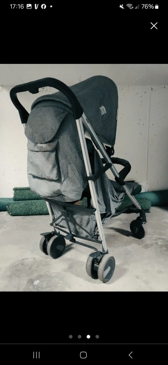 Silla paseo asalvo moma plus color gris