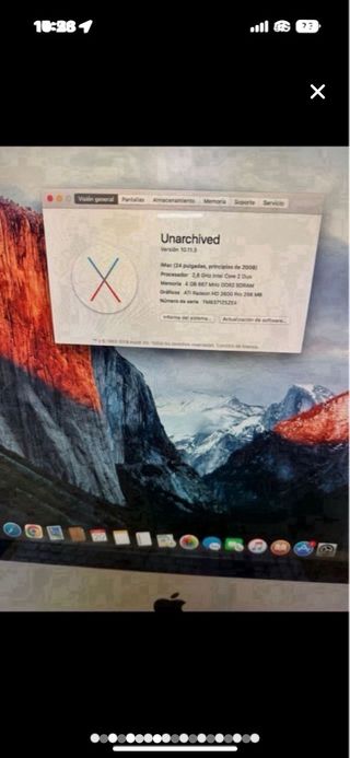 Apple imac de 24” LEER DESCRIPCION