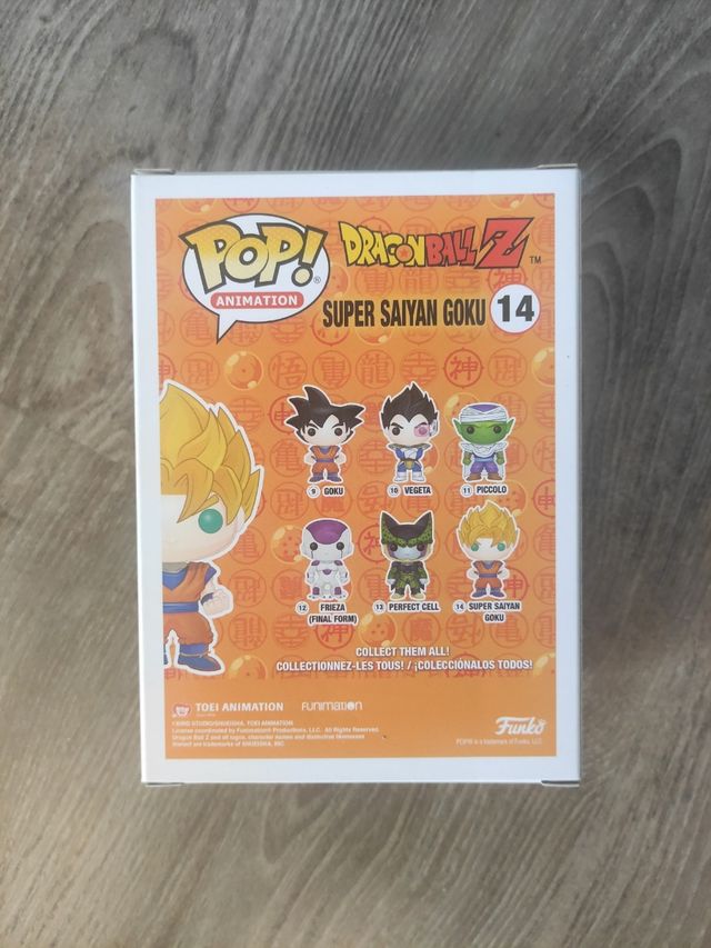 Funko pop dragon ball Super Saiyan Goku#14