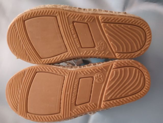 Alpargata serraje Cordones niños