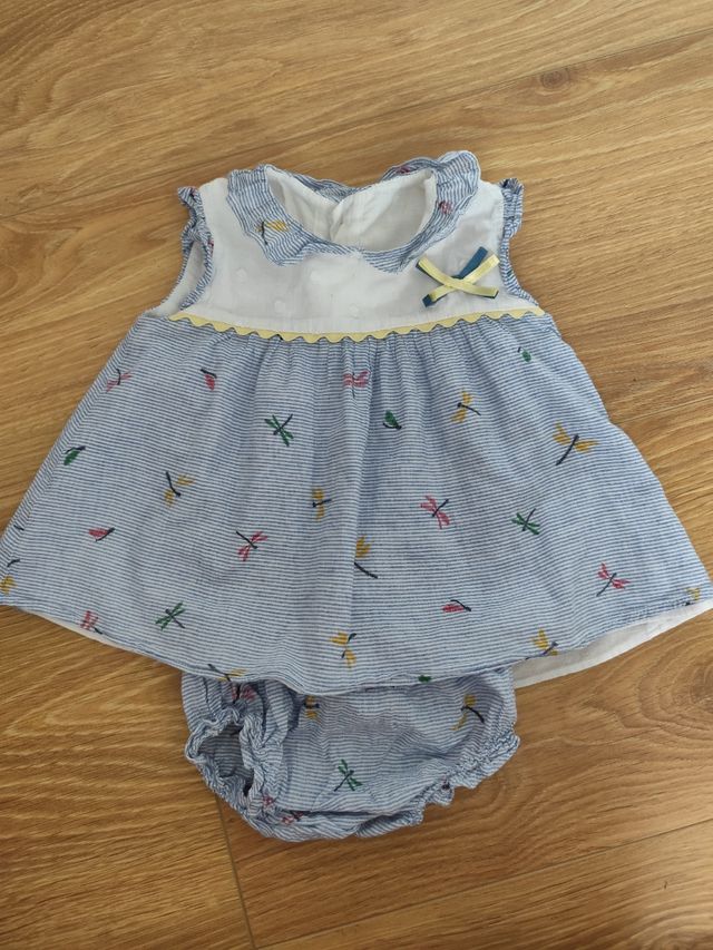Conjunto azul talla 18 meses del Sur