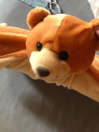 Plaid in pile  con contenitore a cuscino