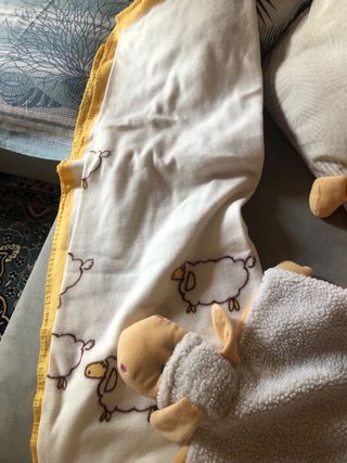 Plaid Con contenitore a cuscino