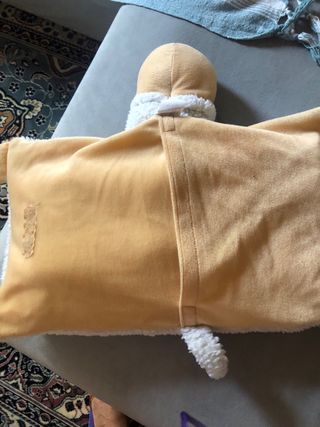 Plaid Con contenitore a cuscino