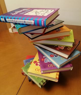 Libros Diario de Greg 1/2/3/5 disponibles