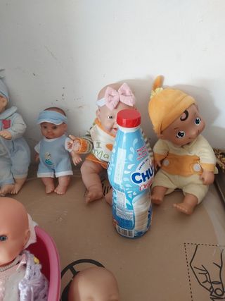 Lote de muñecas bebes
