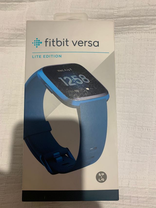 Reloj fibit versa azul