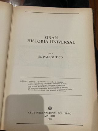Enciclopedia Gran Historia Universal
