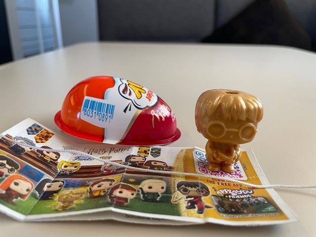 Autentico Funko Pop Harry Potter Dorado Kinder Joy
