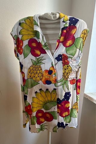 Camicia estiva senza maniche taglia M