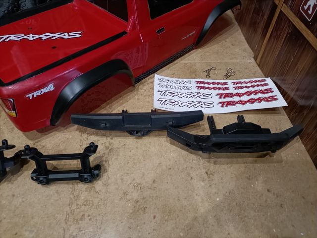 Lote carrocería crawler Traxxas Sport 1/10