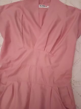 VESTIDO ROSA MACA KLING