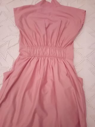 VESTIDO ROSA MACA KLING