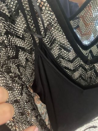 Vestido crochet zara