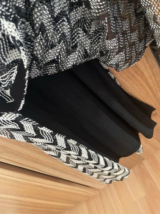 Vestido crochet zara