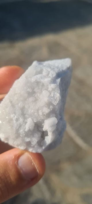 Minerali Collezione Fluorite Cristallo Marmo