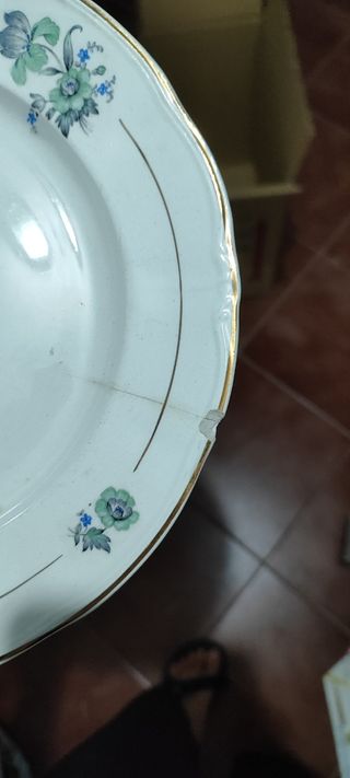 VAJILLA PORCELANA SAN CLAUDIO