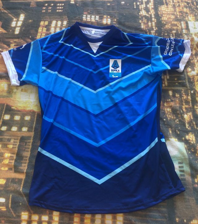 T-Shirt nuova Enilive originale Serie A