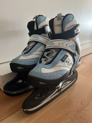 Patines sobre hielo