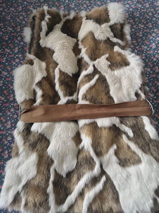 Chaleco imitación piel
