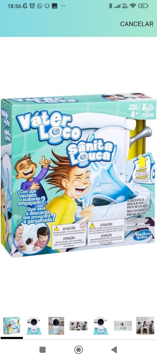 Divertente gioco da tavolo. Padre Pazzo